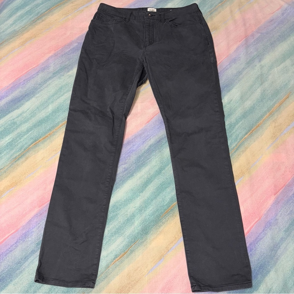 Flint and tinder Huckberry athletic tapered fit gray pants men’s size 31x32
